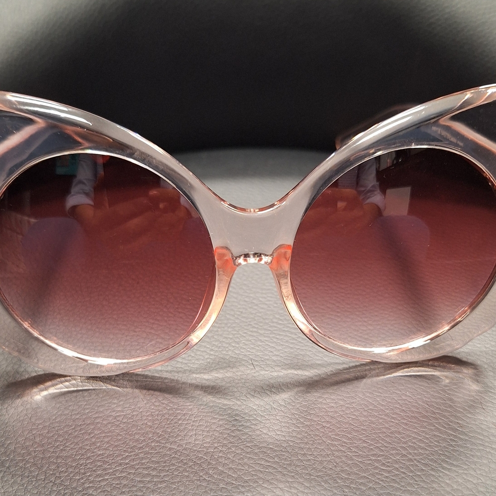 Matthew Williamson Pink Cat-Eye Sunglasses